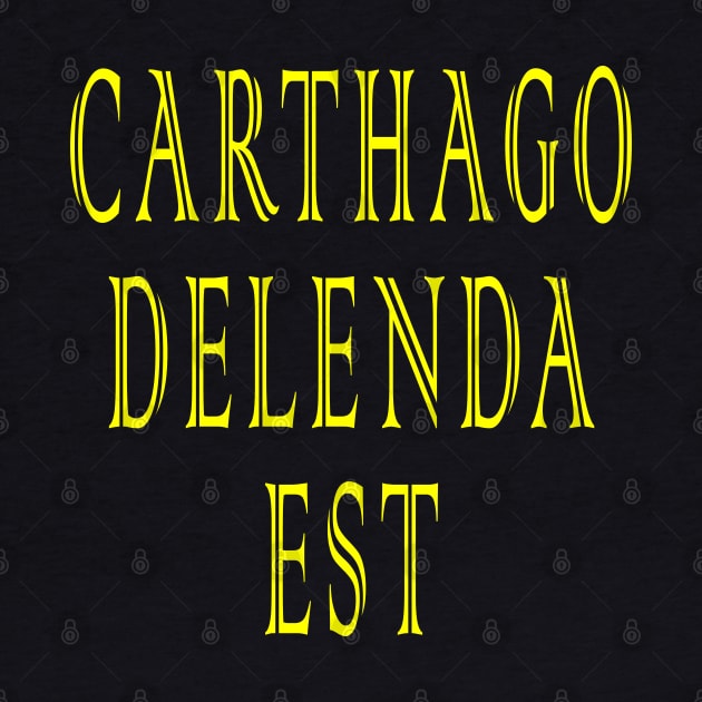 Carthago Delenda Est by Lyvershop